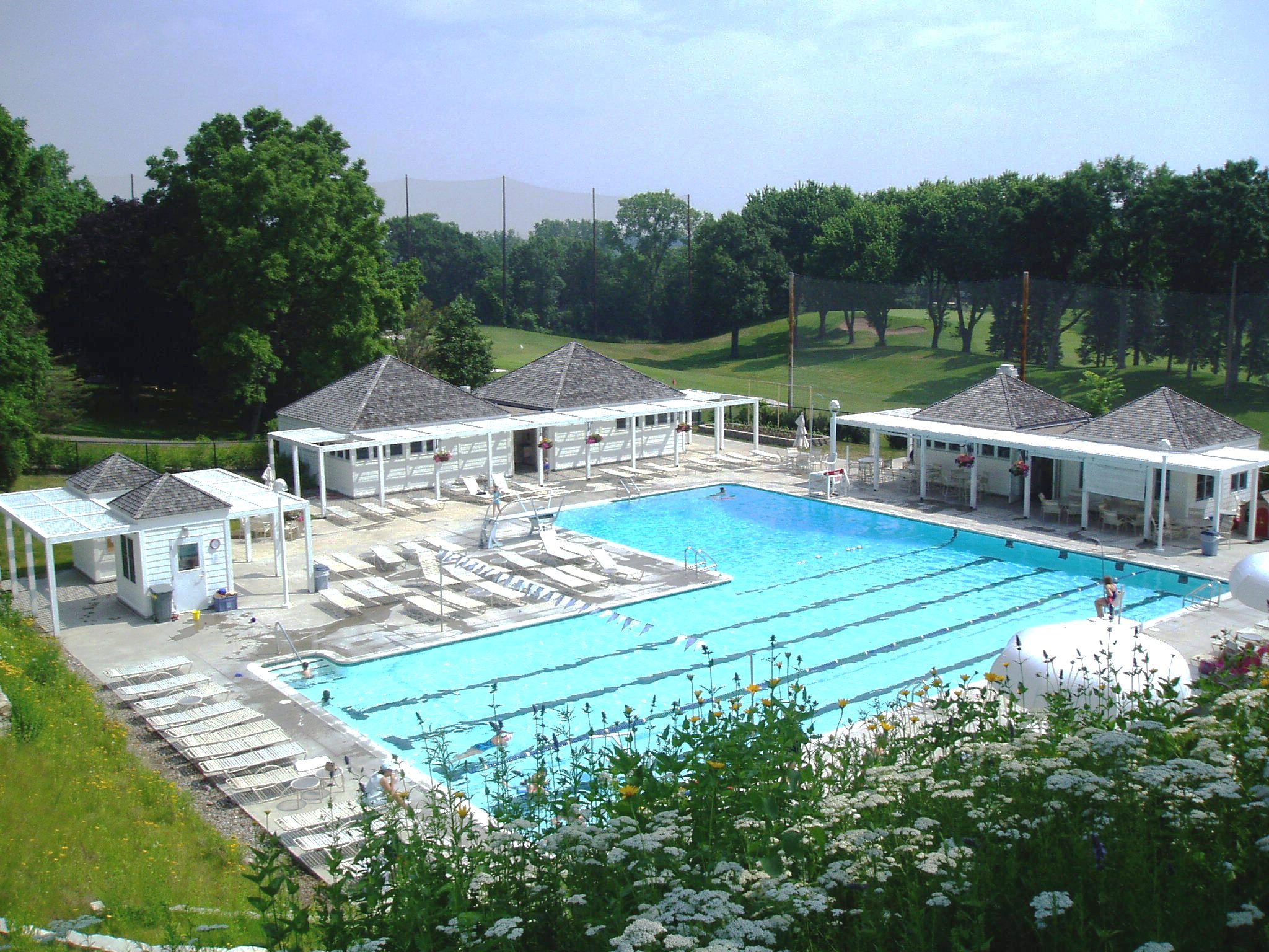 Minneapolis Golf Club Pool view